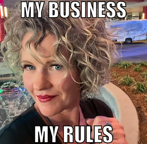 bytesintruth's tweet photo. At #Studio8hairlab in Traverse City, Michigan
Anti-woke hairdresser, Christine Geiger
Is exercising her #FreeSpeech
By refusing service for non-binary people from her salon
Suggesting they visit a pet 'groomer' instead
And so it begins, THANK GOD~ https://t.co/IE2xghXNwW