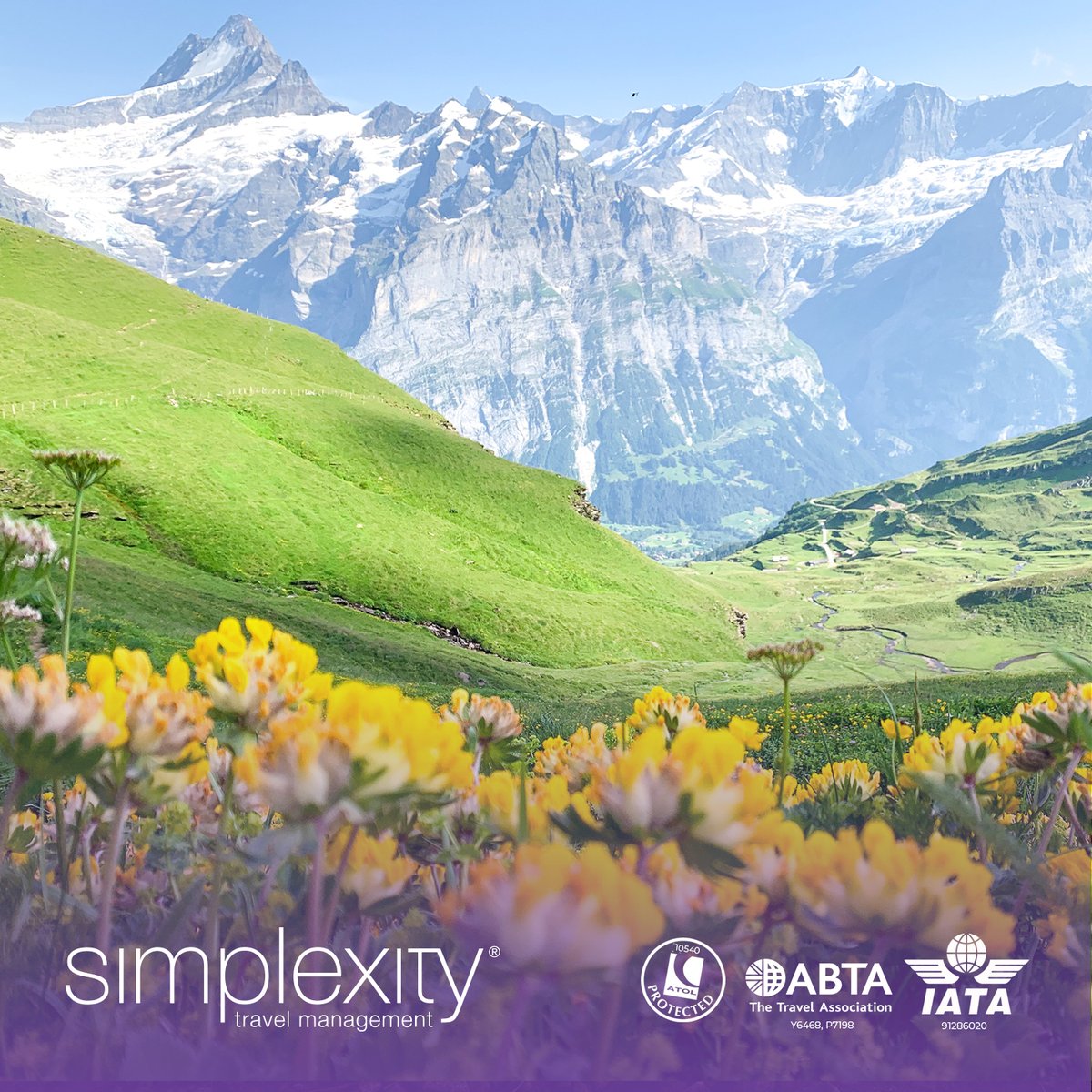 🌞 July offers the perfect conditions to explore Switzerland’s valleys and mountains, its beautiful lakes and picturesque villages. It’s a particularly good time to plan a hiking holiday, with Grindelwald, Interlaken & Zermatt boasting some of the world’s most scenic trails.🥾🚵‍♂️