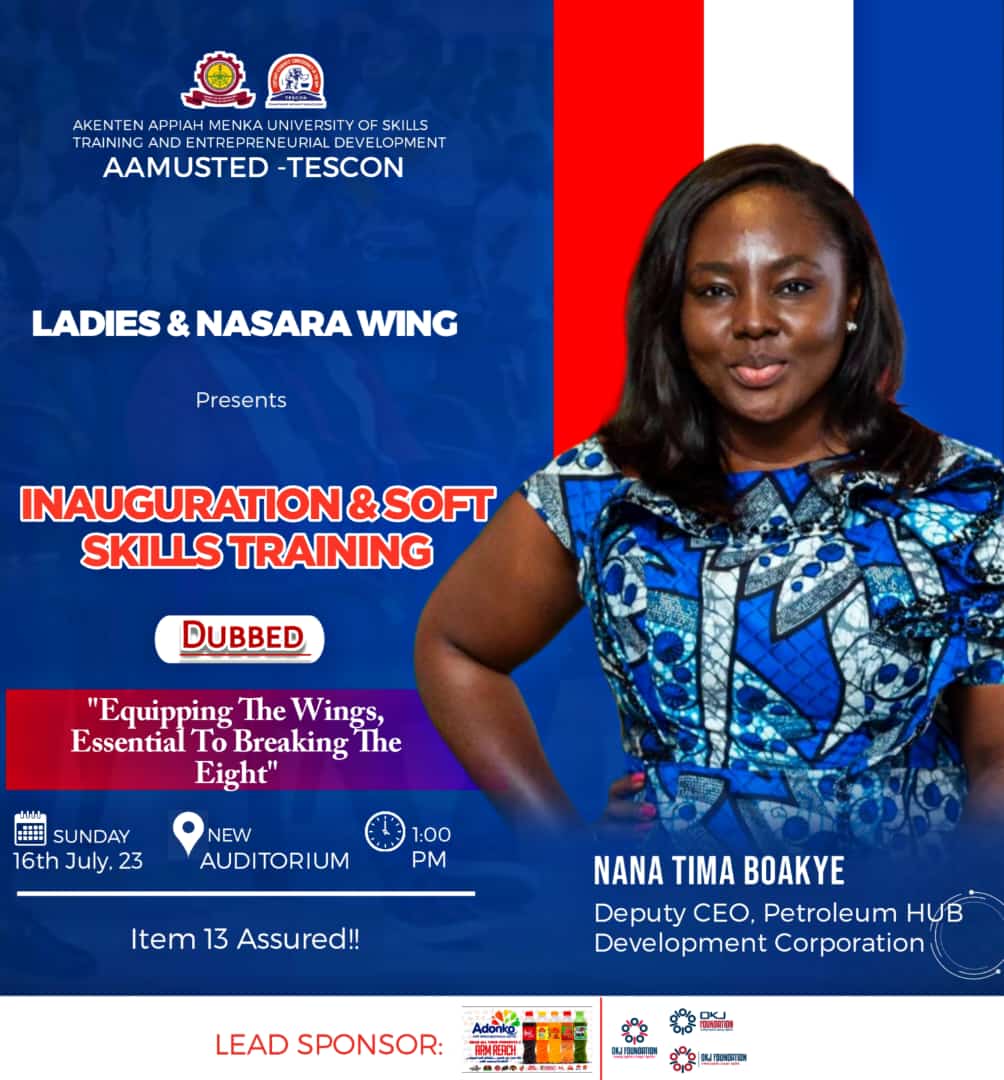 AamustedTescon's tweet photo. I'm humbly inviting you to join us on the 16th of July,2023 as we inaugurate the LADIES &amp; NASARA WING AAMUSTED TESCON https://t.co/l2LIb3cT43