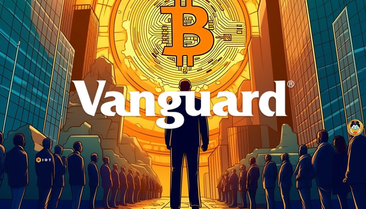 RichQuack's tweet photo. Vanguard, the $7.2 trillion asset manager now owns $560 Million worth of #Bitcoin Mining Stocks (Riot Blockchain &amp; Marathon Digital shares) 

$QUACK #RichQUACK $BTC https://t.co/AnHmH0SnbQ