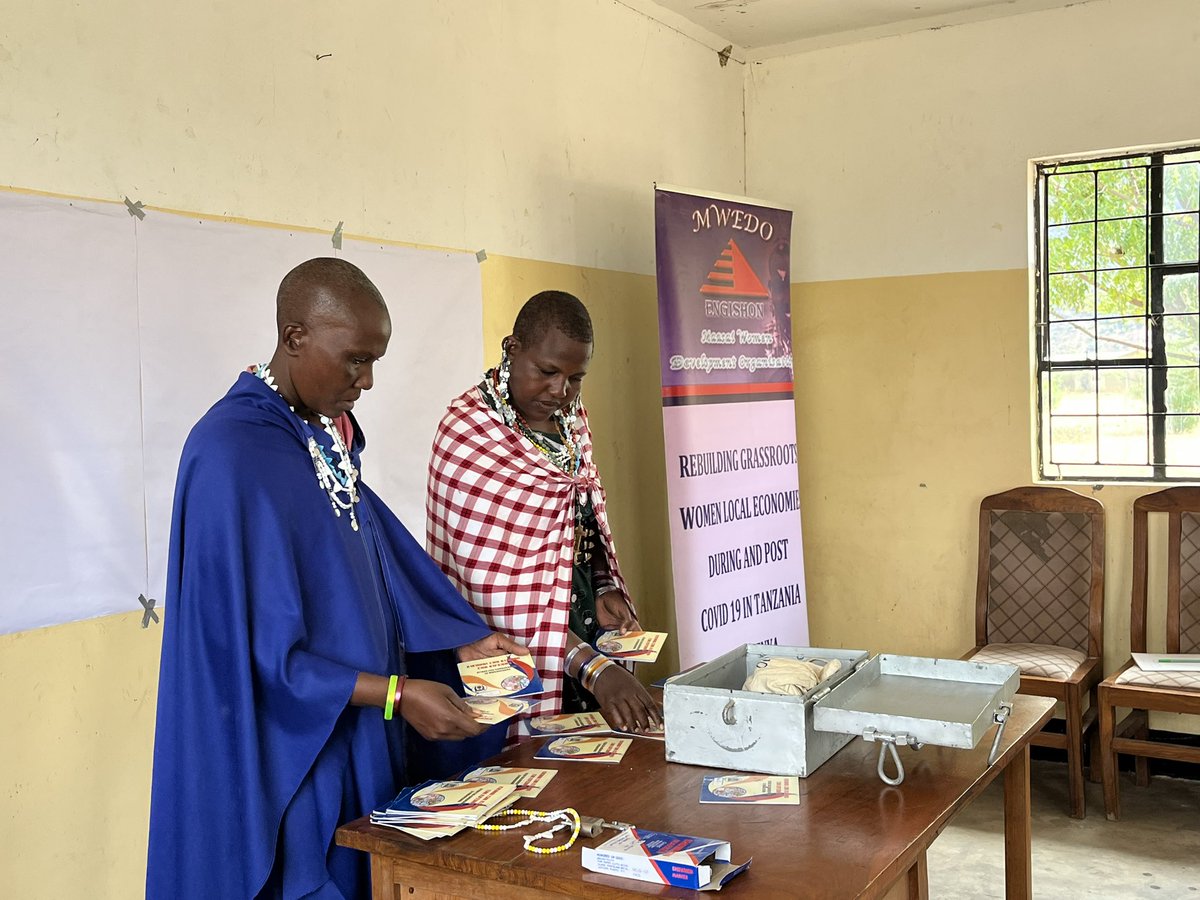 Establishment of VICOBA is considered as a powerful instrument for empowering women and alleviates poverty,VICOBA program have been able to upgrade  Pastoral communities especially women socio-economic status by involving themselves into business activities.#WomanLifeFreedom