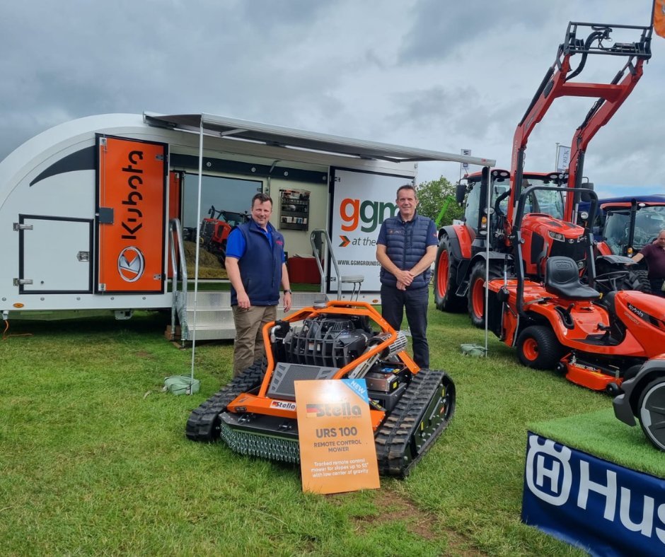 Day 2 of The <a href="/greatyorkshow/">Great Yorkshire Show</a> 

Our Business Development Manager, Michael Groves has joined our friends at <a href="/GGM_Ltd/">GGM Group Ltd</a>  on stand 713 today.

If you're attending the #GreatYorkshireShow, please stop by to check out our Stella URS 100, Canycom Ride-on Brushcutter &amp; GRIN range.
