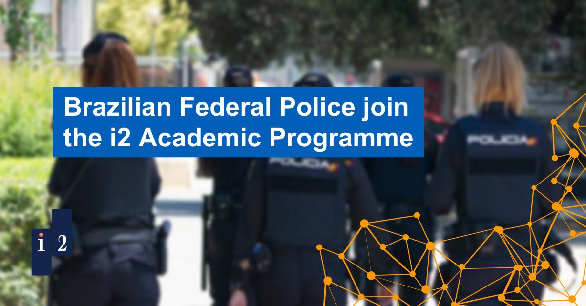 i2_group's tweet image. Exciting news! 🌟 We are thrilled to welcome Academia Nacional de Polícia in #Brazil to the #i2AcademicProgramme. 🎓

Their 800 officers a year will now benefit from using #i2AnalystsNotebook in their courses to aid their investigative training.

bit.ly/44sm2AI