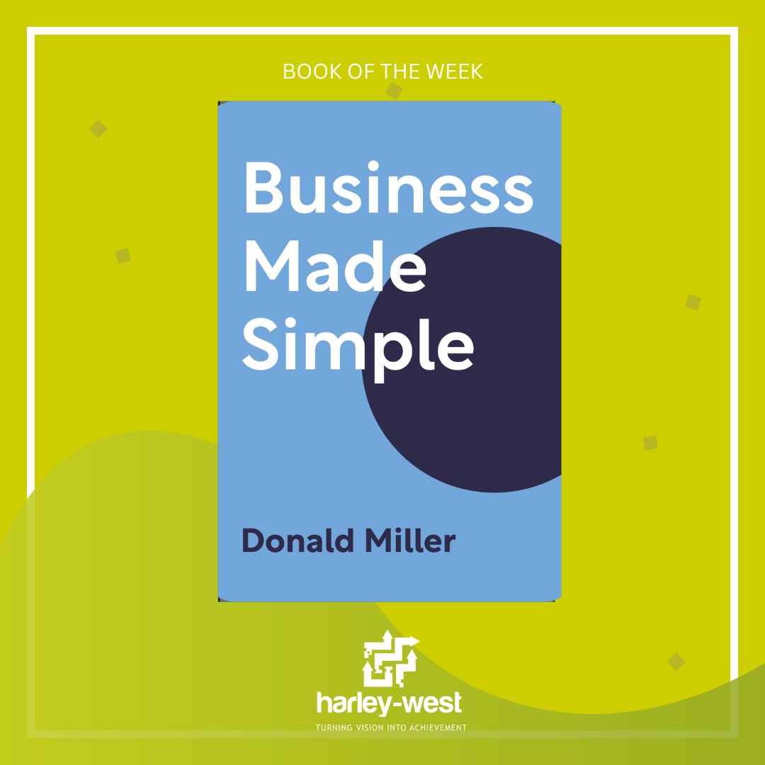 suziatharley's tweet photo. Book of the week:

Business Made Simple by Donald Miller

An understandable, approachable stance towards business principles, enabling you to get the most out of your business. https://t.co/DEHoZJaERS