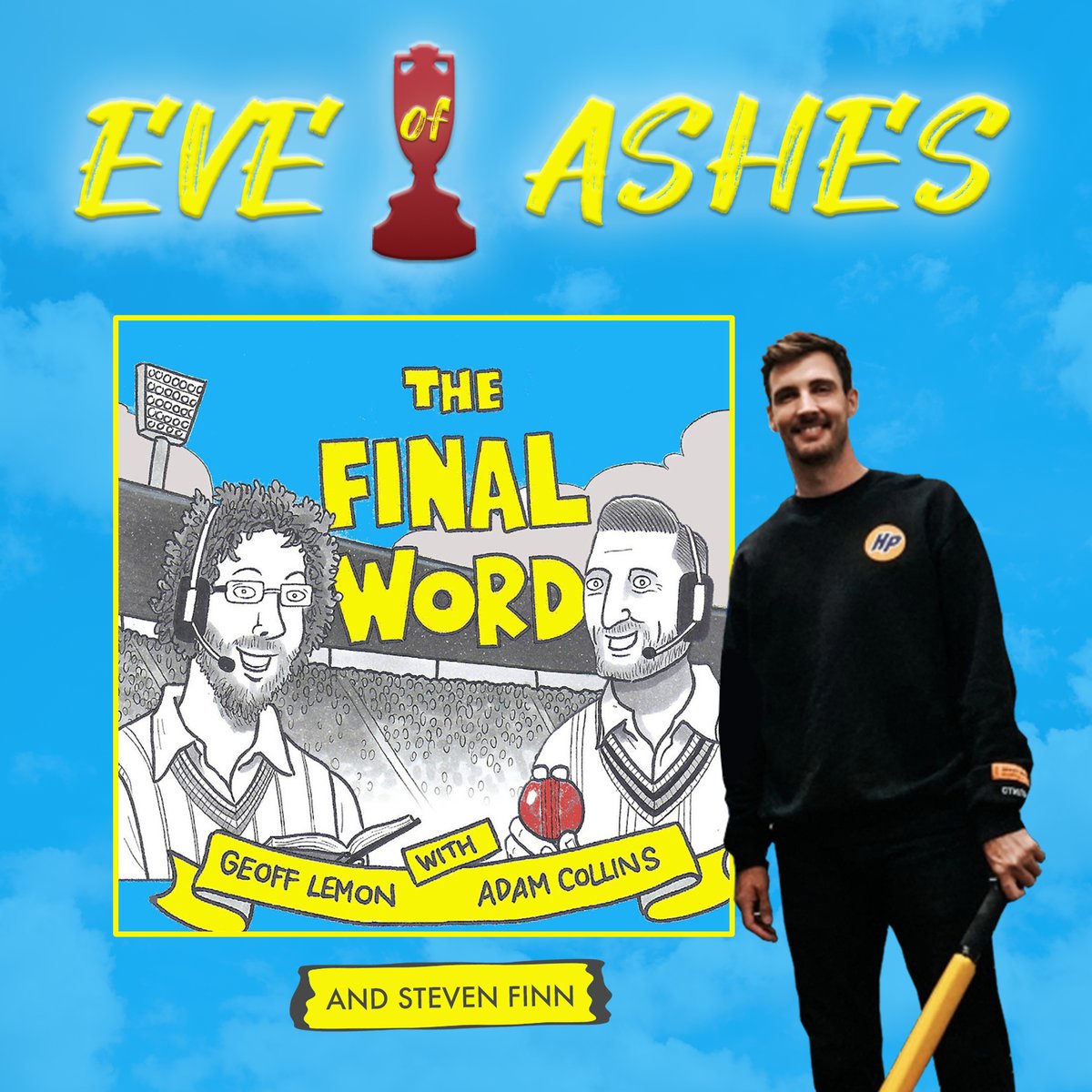 Final_Word_Pod's tweet image. *** LONDON LIVE SHOW WITH STEVEN FINN ***

● 26/7 - night before The Oval
● The Phoenix in Soho
● £30 (£15 for our fine patreons)
● In partnership with @LordsTaverners 

Finny a top guest &amp;amp; these are always great nights. 

Come along; bring mates.

👉🏻 bit.ly/LTxTFW