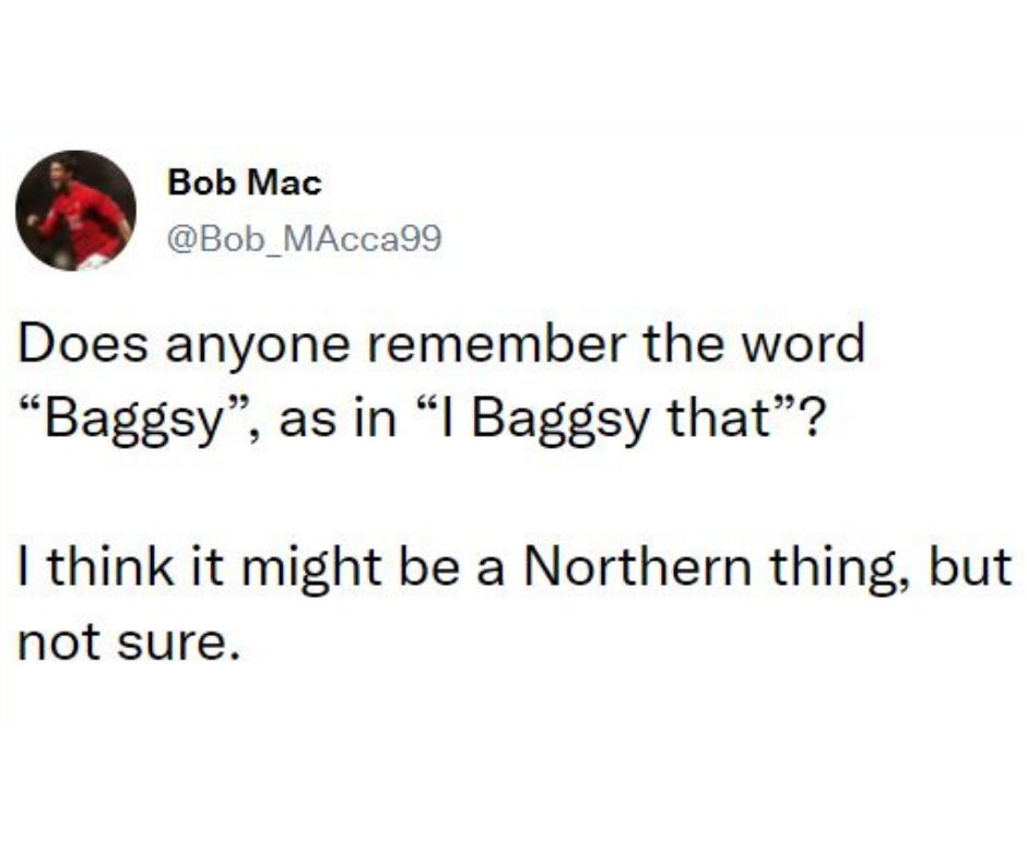 nicolljohn's tweet photo. Did you say 'baggsy' at school? 🤔 https://t.co/9gSeseJNcO