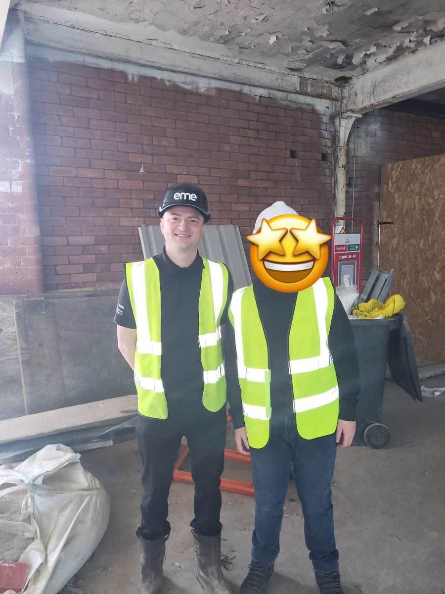 We had the pleasure of a Yr 10 Work Experience student last week at our Bolton project.  It's so great to see the enthusiasm and eagerness of our younger generation. He was a pleasure to have on site and his willingness to learn was second to none👍 Well done C! #futureskills