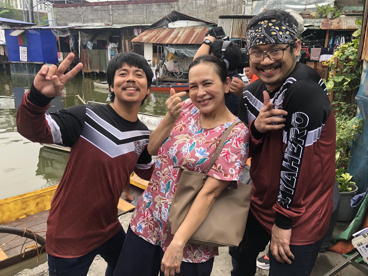 JohnMychal's tweet photo. Black Rider taping day 2. 💎🏍️ #BlackRider https://t.co/UxPxuH8b0K
