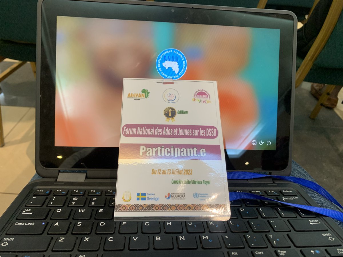 GuineeAnad's tweet photo. Forum National des Ados-jeunes sur les DSSR

12 au 13 Juillet à l’hôtel Riviera. @guinee_oms 
@AfriyanGuinee @ffmuskoka 
#ANAD_Gn https://t.co/4rstzDNq3P