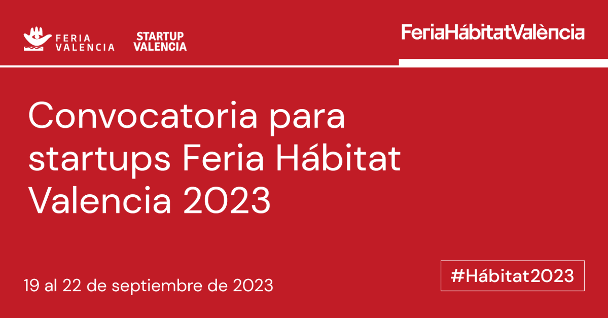 Startup_VLC's tweet photo. ¿Aún no te has apuntado a la convocatoria para #startups de @habitatvalencia? 👀

💥 @Feria_Valencia y Startup Valencia damos la oportunidad a 10 proyectos de conseguir un espacio expositivo totalmente gratis en #Habitat2023

¡Inscríbete ya! ✍ https://t.co/K0CcVcLYQA https://t.co/nWg1nqdi4b