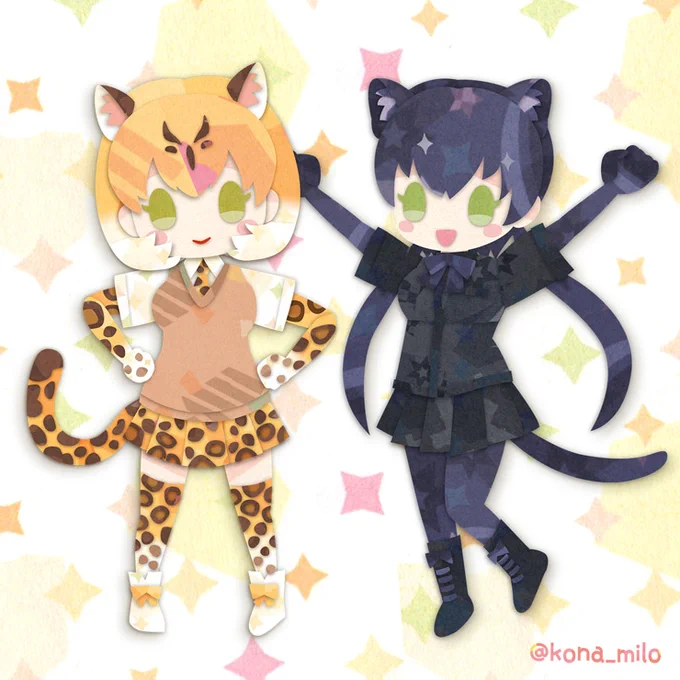 ヒョウ & クロヒョウ