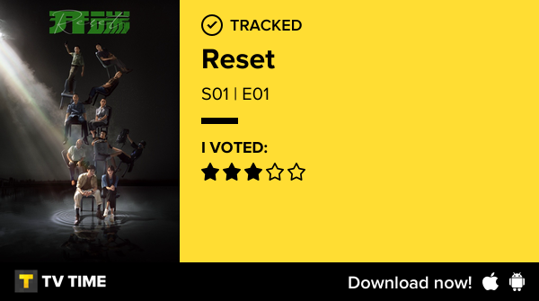 FroesNilson's tweet photo. Acabei de assistir  S01 | E01 of Reset! #reset  https://t.co/uJ66znJp5b #tvtime https://t.co/JcpiTAKHuw
