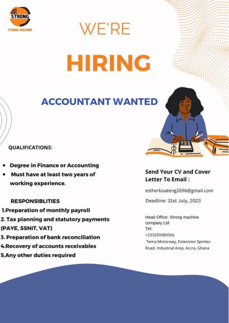 Vacancies in Ghana (@vacanciesgh) on Twitter photo 