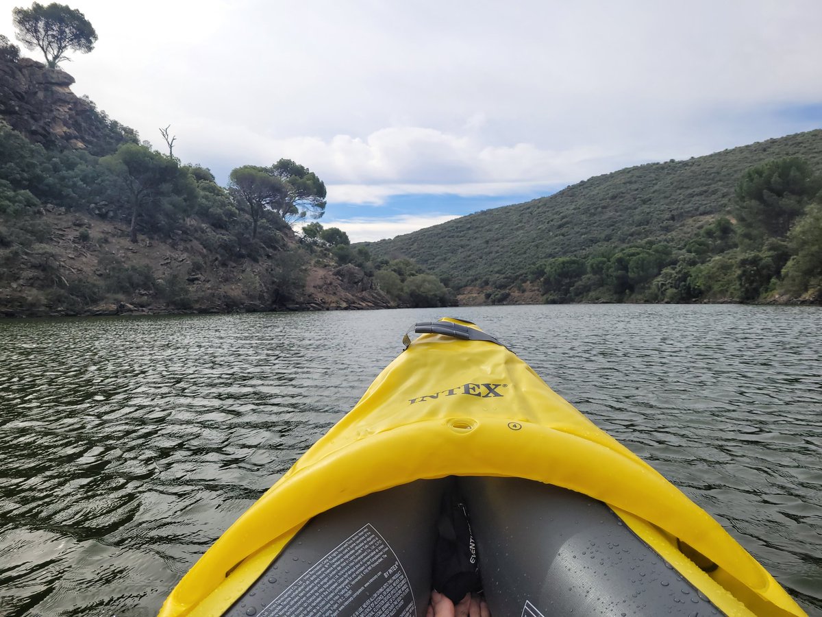 Took a while to figure out the paperwork but finally got out on the water! #SpanishBurocracy #kayak