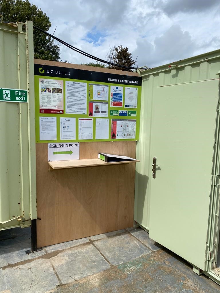 Starkoldbs's tweet photo. This week we assisted UC Build in setting their latest project up near Bath, which involved carpentry works to install signage, ramps and steps, alongside multi-service support involving consumables, firepoints and fencing. 
#loveconstruction https://t.co/NE6qfKYLHI