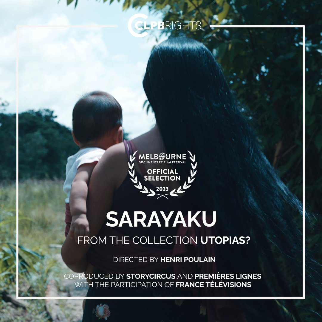 The fascinating story of SARAYAKU from the collection UTOPIAS? is presented to Australian audiences during the whole month of July at @MDFFest 2023! 👏👏📽️ Info & tickets rb.gy/tka9t Directed by @PoulainOriginal Production @Storycircus & @PLTVfilms for @Francetele