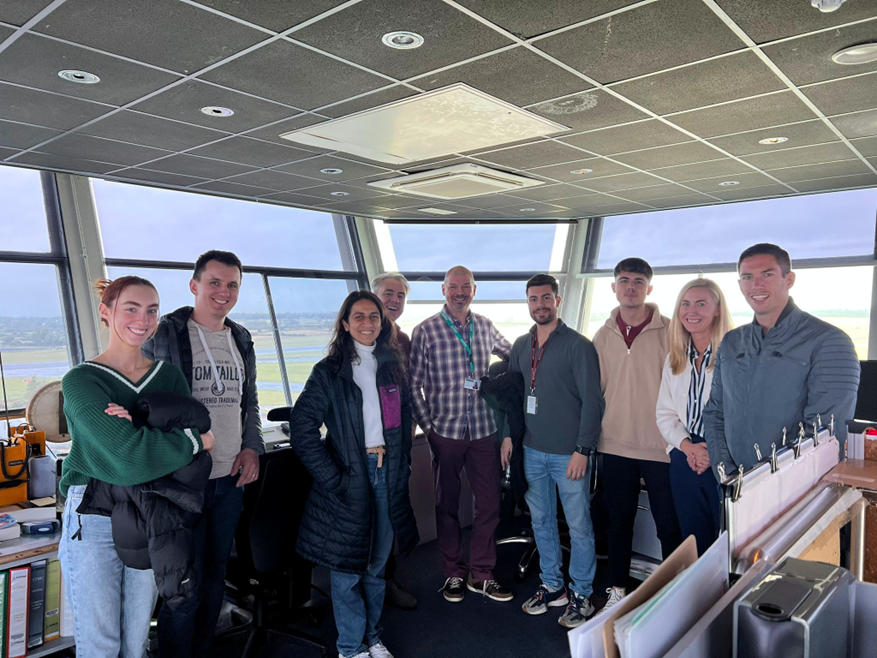 Last week, the <a href="/CollinsAero/">Collins Aerospace</a> team members who joined #EALUAER after its kick-off had the chance to visit the <a href="/FMCampusIreland/">futuremobilityireland</a> premises and the #ATC Tower 🗼 at the <a href="/ShannonAirport/">Shannon Airport</a>  🇮🇪

A fruitful and informative visit!💡

Welcome on board!🤝

#UrbanAirMobility #UAM #UAS #drones