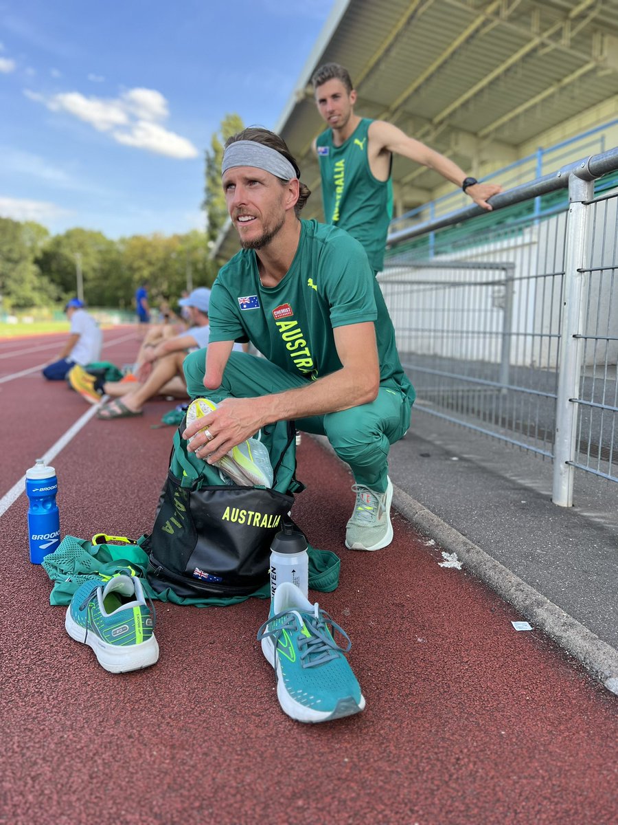Nearly go time <a href="/wpaparis23/">Championnats du monde de para athlétisme PARIS'23</a> World Championships 🚀 
⬇️ 
T46 1500m Final Sunday 16th July @ 7pm Paris time 
Monday 17th July @ 3am Australian AEST 
Live on @9now app in Australia, download it and start ya Monday right ;). @paralympics YouTube channel for other countries🫶🏻 #lfg