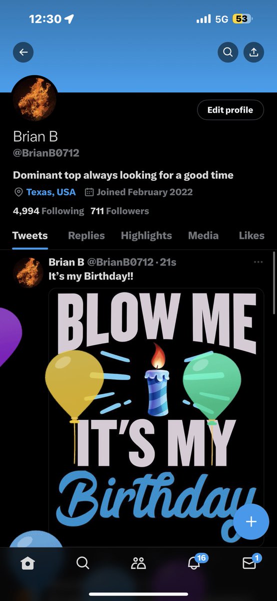 Brian B (@BrianB0712) / Posts / X