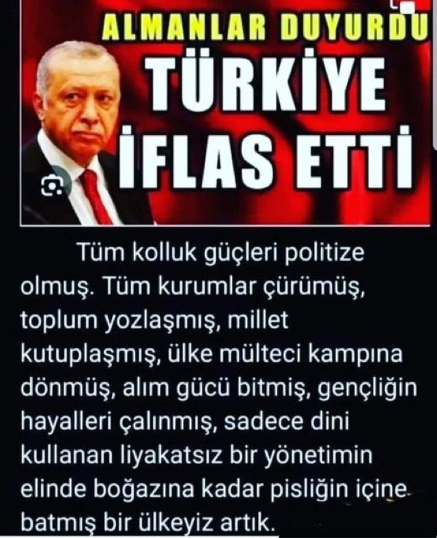 Bunu Avrupa biliyor , Birtek bizim mallar bilmiyor.
Türkiye zam yüzyılı