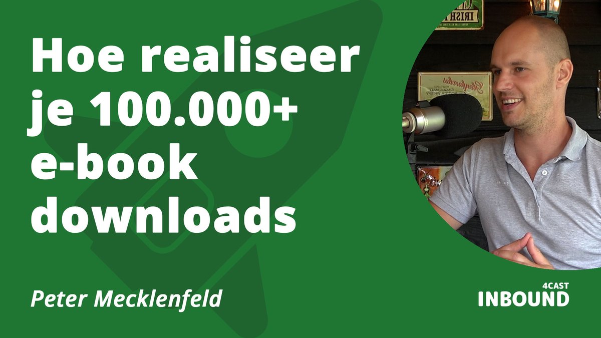 Is lead generatie dood? Voor <a href="/Mecklenfeld/">Peter Mecklenfeld</a> zeker niet! In de Inbound4Cast deelt hij zijn inspirerende ondernemersverhaal over hoe hij is gegroeid tot waar hij nu staat... inbound4cast.com/nl/podcasts/pe…