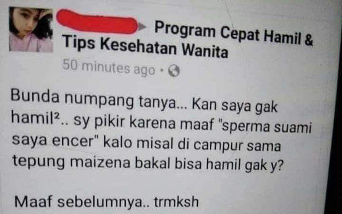 JOKES FACEBOOK TIDAK PERNAH GAGAL

a thread