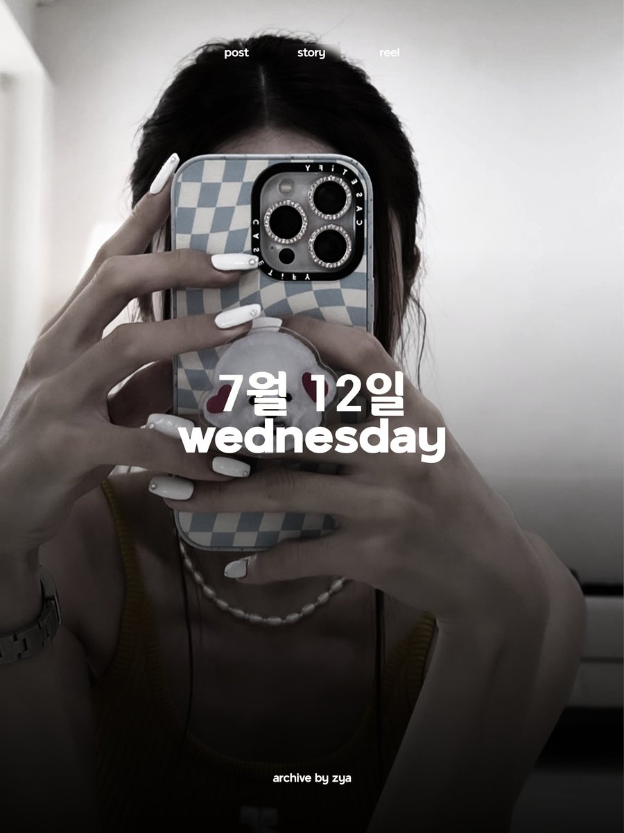 ㅤ
    ͏͏

              7월 12일   ╱   wednesday
͏       ﹫poeszya added to their story

    ͏͏
    ͏͏