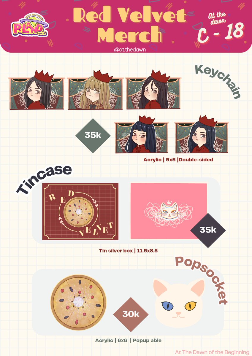 haeyanaza's tweet image. 🌺Post P-Land Pre Order🌺

Haloo semuanyaa, aku buka post preorder buat barang-barang yang aku jual di event P-Land Art Market kemaren ^^
Kalau berminat bisa langsung isi form dibawah ini yaa, terima kasih &amp;lt;3
forms.gle/tRoSXfbdGY8FRt…

PO Period : 12 Juli - 20 Juli 2023
#PLANDVol2