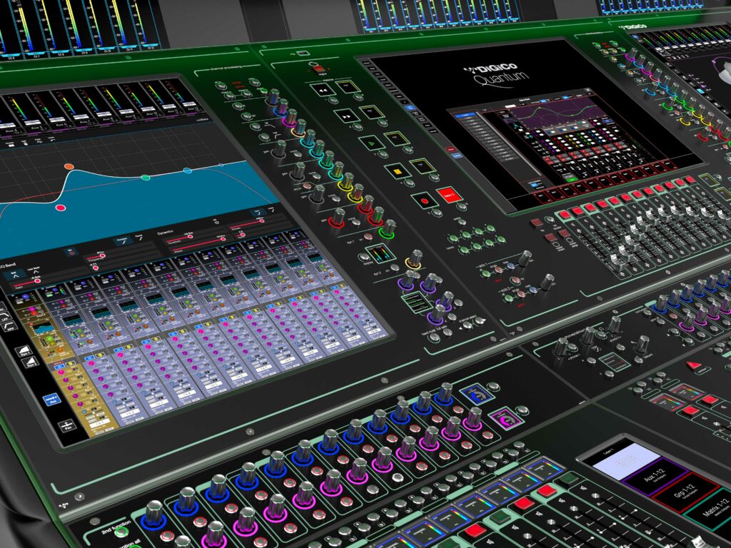 GSLPro_ME's tweet photo. @DiGiCo_official Quantum 852 Digital Mixing Console | The new flagship in the DiGiCo family, BIG on power, but with an eco-friendly heart!
Read: https://t.co/WFJJlpMWM5

#Digico #DigicoConsoles #Quantum852 #LiveSound #AudioEngineering #SoundMixing #DigitalConsoles #ProAudio https://t.co/GwQ3oe6HgT