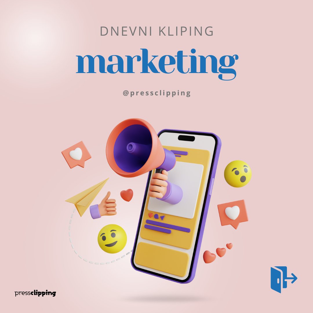 Hej!

Na voljo imamo čisto nov dnevni report, ki zajema področje marketinga, prodaje in PR-ja. Če bi želeli prejemati dnevna poročila o novostih in trendih na teh področjih, se prijavite s klikom na spodnjo povezavo: 

cdn.forms-content.sg-form.com/55ec5940-a8f5-…