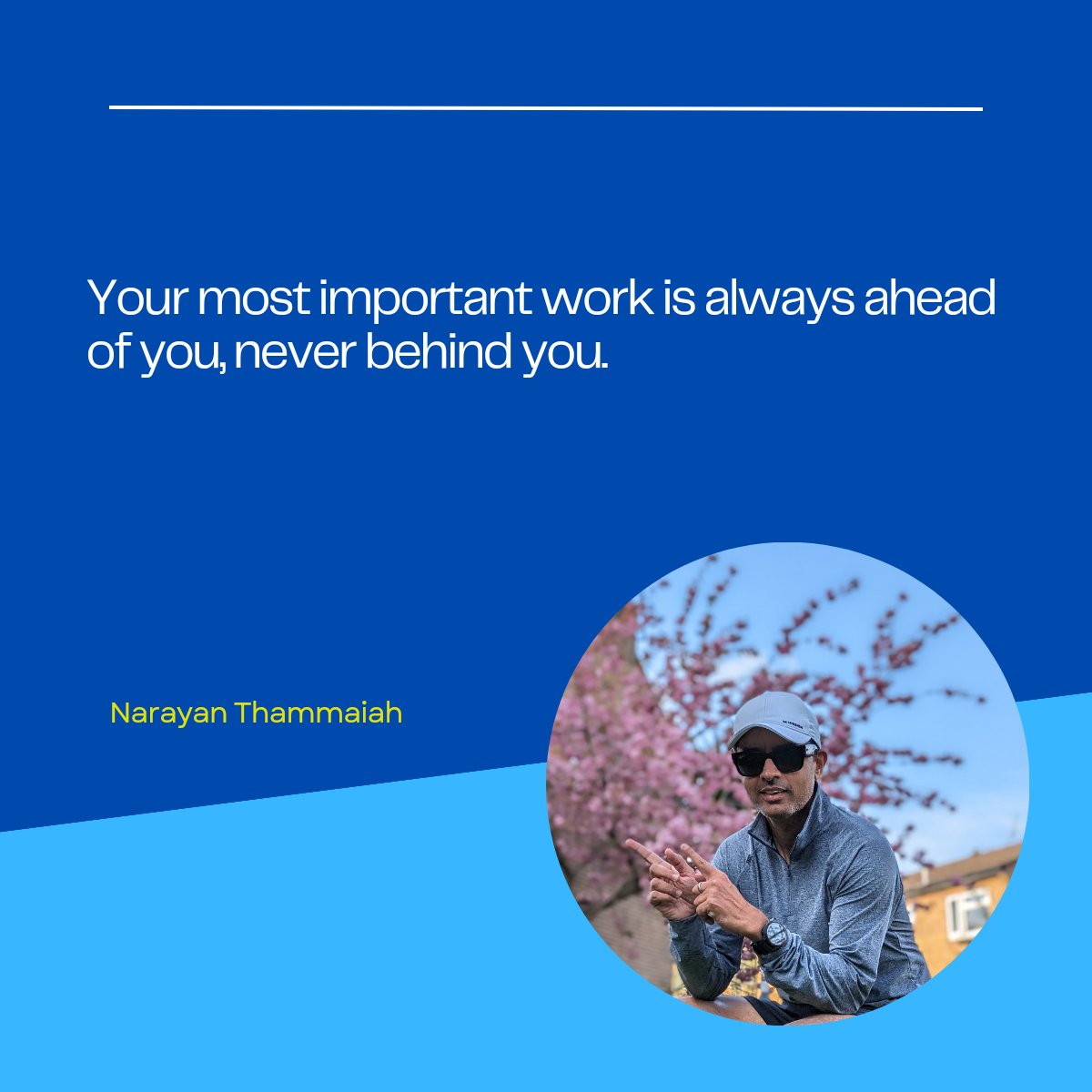 narayanrt's tweet photo. When you're too caught up on what happened in the past you will miss what's in front of you. #lifecoach #lifequotes #future #designyourlife #businesscoach 
#coaching https://t.co/vLYSg3XmEs
