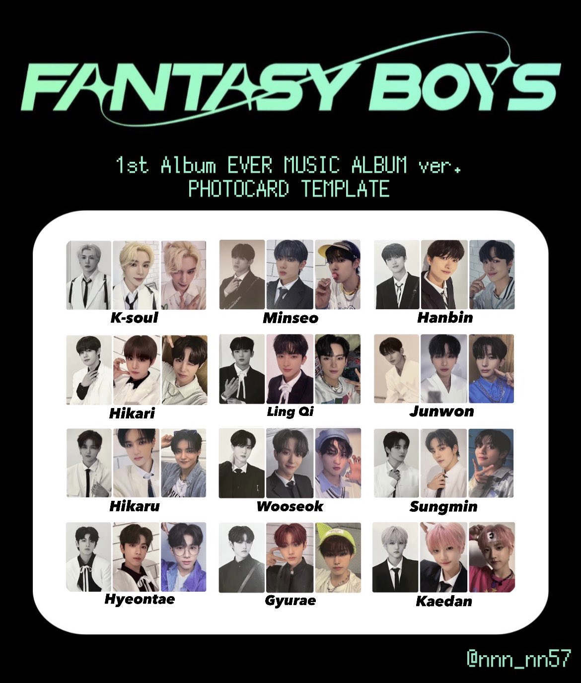 FANTASY BOYS カード型CD サイン入り　セット　トレカ付き