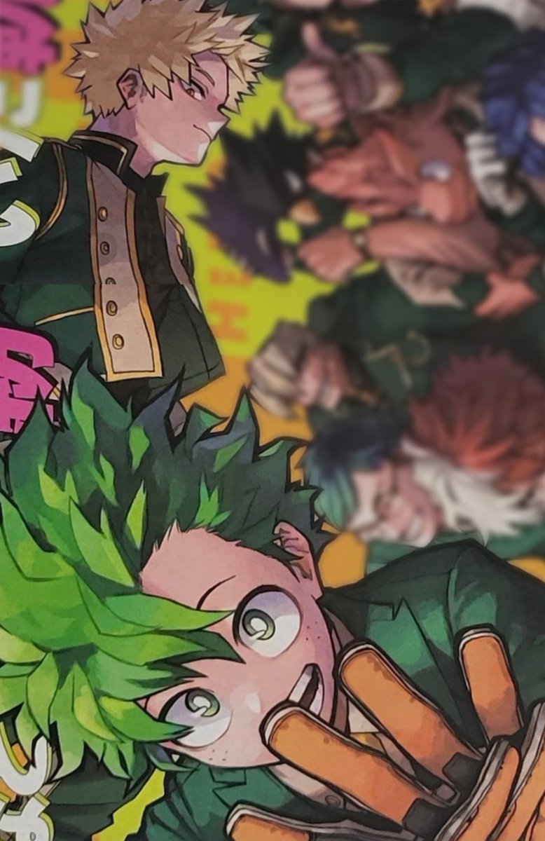 #mha394 #mhaspoilers
looking at his babyboy this is so cute!! icb!!