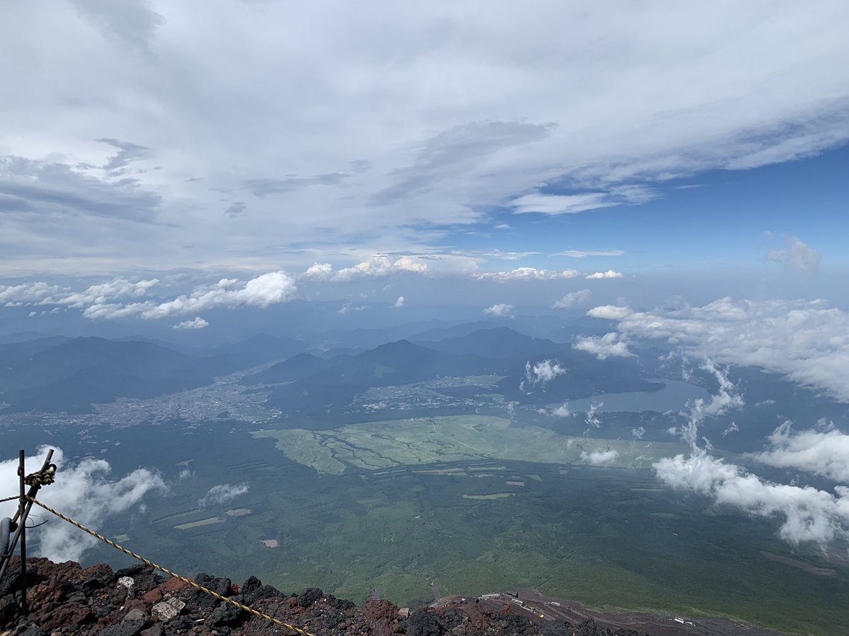 富士山に登頂しました！！！！🗻