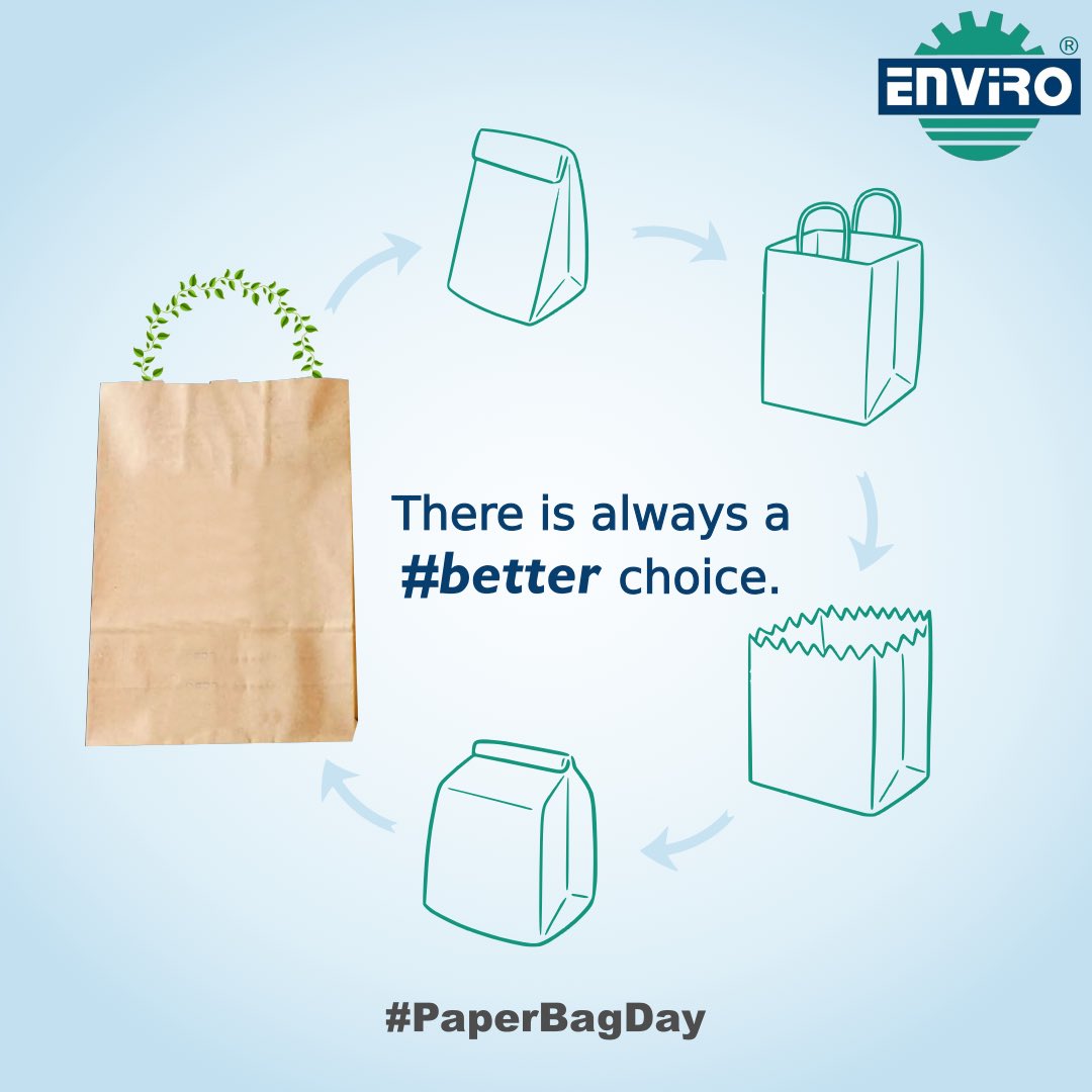 enviro_control's tweet photo. Support sustainable choices and make a positive impact.
#PaperBagDay #saveplanet #savewatersaveplanet #water #wastewater #watertreatment #wastewatertreatmentplants #waterworkers #watertechnology #watertreatmentplants #environment #enviro https://t.co/xbrrQdrcBT