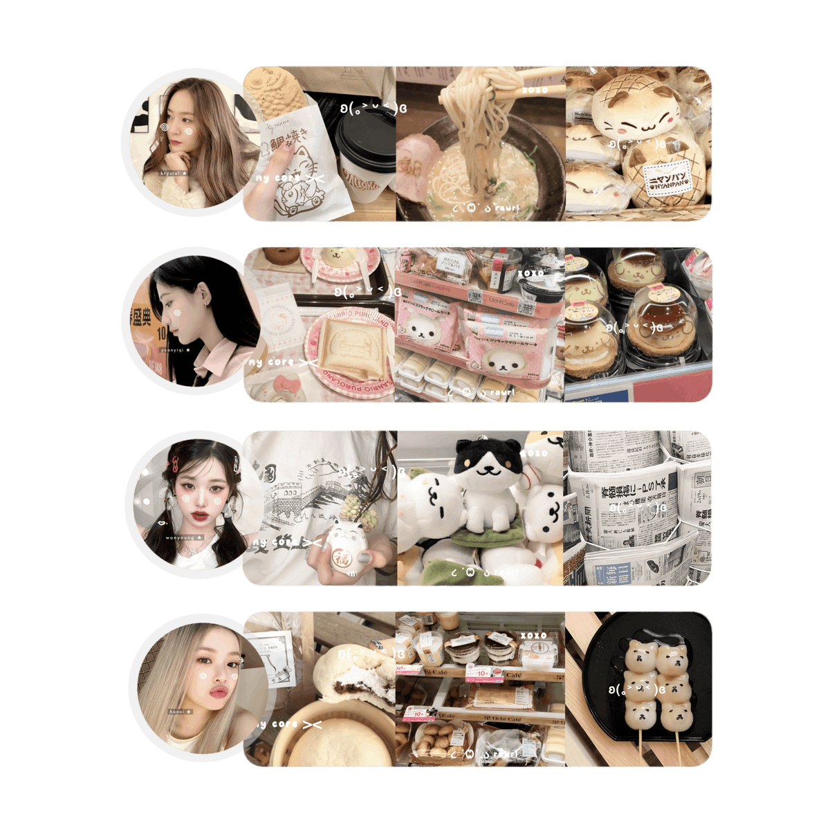 retweets are so much appreciated! 

shanon bawa layout ready stock moody core kaomoji. only 4OOO/ea include ava png &amp; jpg! payment via all e-wallet (no qris) :3 mention after dm ya, tysm 🌷🤍

t. #zonauang️ #zonajajan