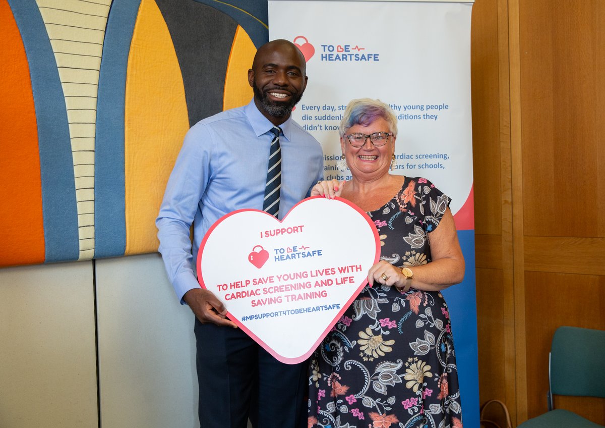 ToBe-Heartsafe (@tobeheartsafe) on Twitter photo Thanks to all those who attended TOBE-Heartsafe ‘MP Drop In’ at Portcullis House sponsored by Carolyn Harris MP. Guests included footballer Fabrice Muamba to help raise awareness of cardiac screening and life-saving training services
@tobe_heartsafe <a href="/carolynharris24/">Carolyn Harris</a> <a href="/fmuamba6/">fabrice muamba</a> Thanks to all those who attended TOBE-Heartsafe ‘MP Drop In’ at Portcullis House sponsored by Carolyn Harris MP. Guests included footballer Fabrice Muamba to help raise awareness of cardiac screening and life-saving training services
@tobe_heartsafe <a href="/carolynharris24/">Carolyn Harris</a> <a href="/fmuamba6/">fabrice muamba</a>