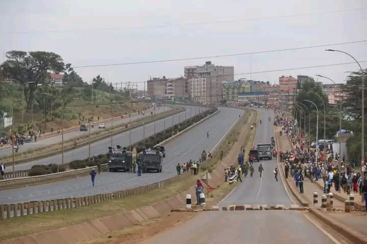 Charles Ole Kabaiku (@charleskapaiku) on Twitter photo Sometimes you have to wonder who is really DEMONSTRATING in this Country? The Police or the People! From Kissi to Nairobi's own Jogoo road streets are empty except for the war machinery scaring the Economy mentally with their brutality <a href="/cbs_ke/">Kawangware Finest ™ - Geoffrey Moturi</a> <a href="/RasnaWarah/">Rasna Warah</a> <a href="/paddyonyango/">Paddy Onyango, HSC</a> <a href="/Isendili/">Linus Muchenya</a> Sometimes you have to wonder who is really DEMONSTRATING in this Country? The Police or the People! From Kissi to Nairobi's own Jogoo road streets are empty except for the war machinery scaring the Economy mentally with their brutality <a href="/cbs_ke/">Kawangware Finest ™ - Geoffrey Moturi</a> <a href="/RasnaWarah/">Rasna Warah</a> <a href="/paddyonyango/">Paddy Onyango, HSC</a> <a href="/Isendili/">Linus Muchenya</a>