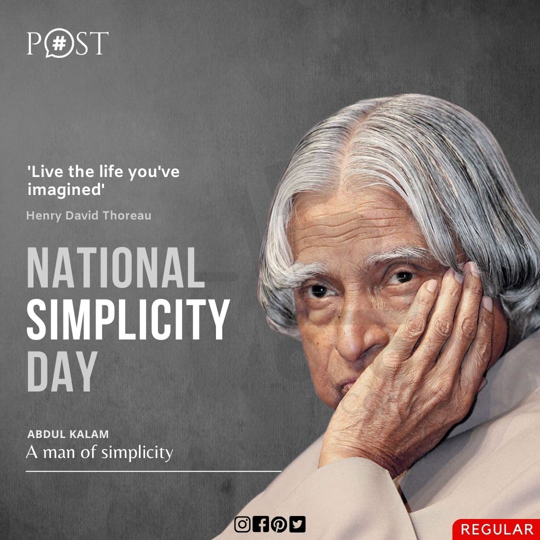 canappindia's tweet photo. ✨ 𝐄𝐦𝐛𝐫𝐚𝐜𝐢𝐧𝐠 𝐒𝐢𝐦𝐩𝐥𝐢𝐜𝐢𝐭𝐲 𝐨𝐧 𝐍𝐚𝐭𝐢𝐨𝐧𝐚𝐥 𝐒𝐢𝐦𝐩𝐥𝐢𝐜𝐢𝐭𝐲 𝐃𝐚𝐲! 🌿Dr. Kalam, a true inspiration, embodied simplicity in his thoughts and actions. 🙏
#APJ #nationalsimplicityday  #inspirational #DreamBig  #Passions #Visionary #canapp #canappindia https://t.co/xxApefRtoO