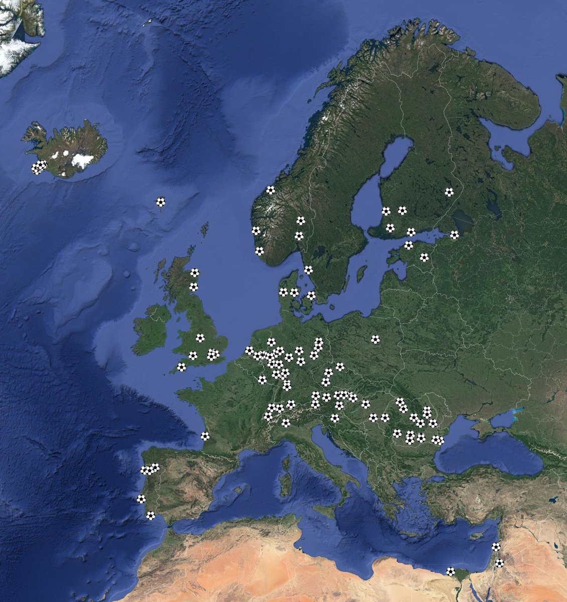 Football map of the day (@football_map) / Posts / X