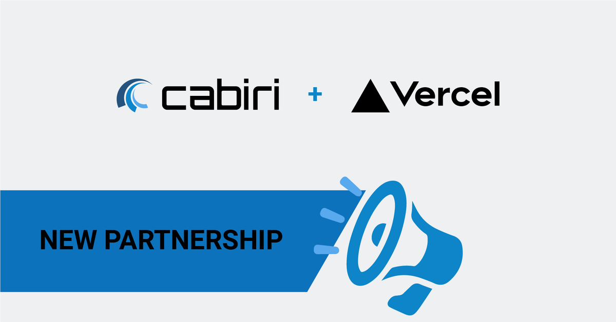 cabiri_io's tweet photo. Thrilled to announce the groundbreaking partnership between Cabiri and Vercel! Their collaborative efforts are pushing the boundaries of composable commerce to new heights, reshaping the future of eCommerce. Exciting times ahead!

https://t.co/Vudaq838o5 https://t.co/pT9HIsLl2p