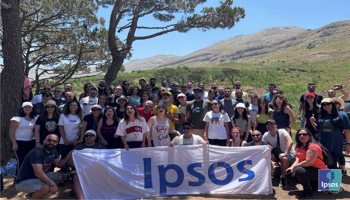 IpsosMENA's tweet photo. ๐ฑ๐ถโโ๏ธ Fostering ESG values & physical well-being, Ipsos in Lebanon's hike embraced nature, built connections, and showcased our commitment to sustainability. #ESGValues #Employeewellbeing #IpsosLebanon ๐ https://t.co/mqEMmCoqMz