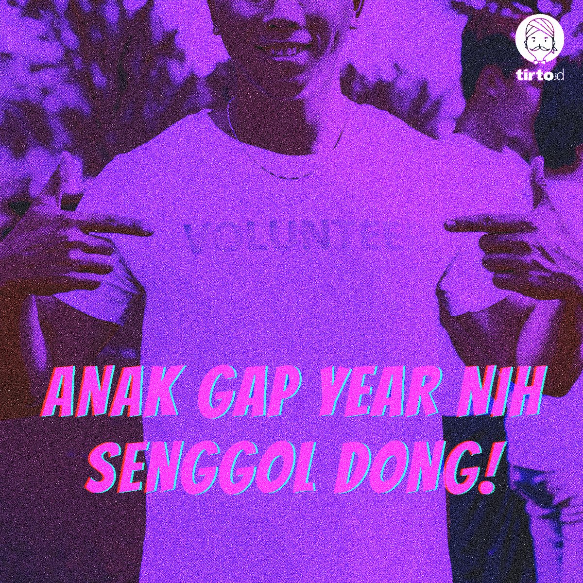 TirtoID's tweet photo. Jangan remehkan pejuang Gap Year!

Meski keliatan "gabut", banyak pejuang Gap Year yang jauh lebih sibuk dibanding temen-temennya yang udah kuliah duluan.

Di beberapa negara aja, kegiatan Gap Year malah difasilitasi👍🏻

Ngapain aja ya kira-kira?

#UtasMild #Coolyeah

🧵UTAS🧵 https://t.co/ZuSpchqiVY