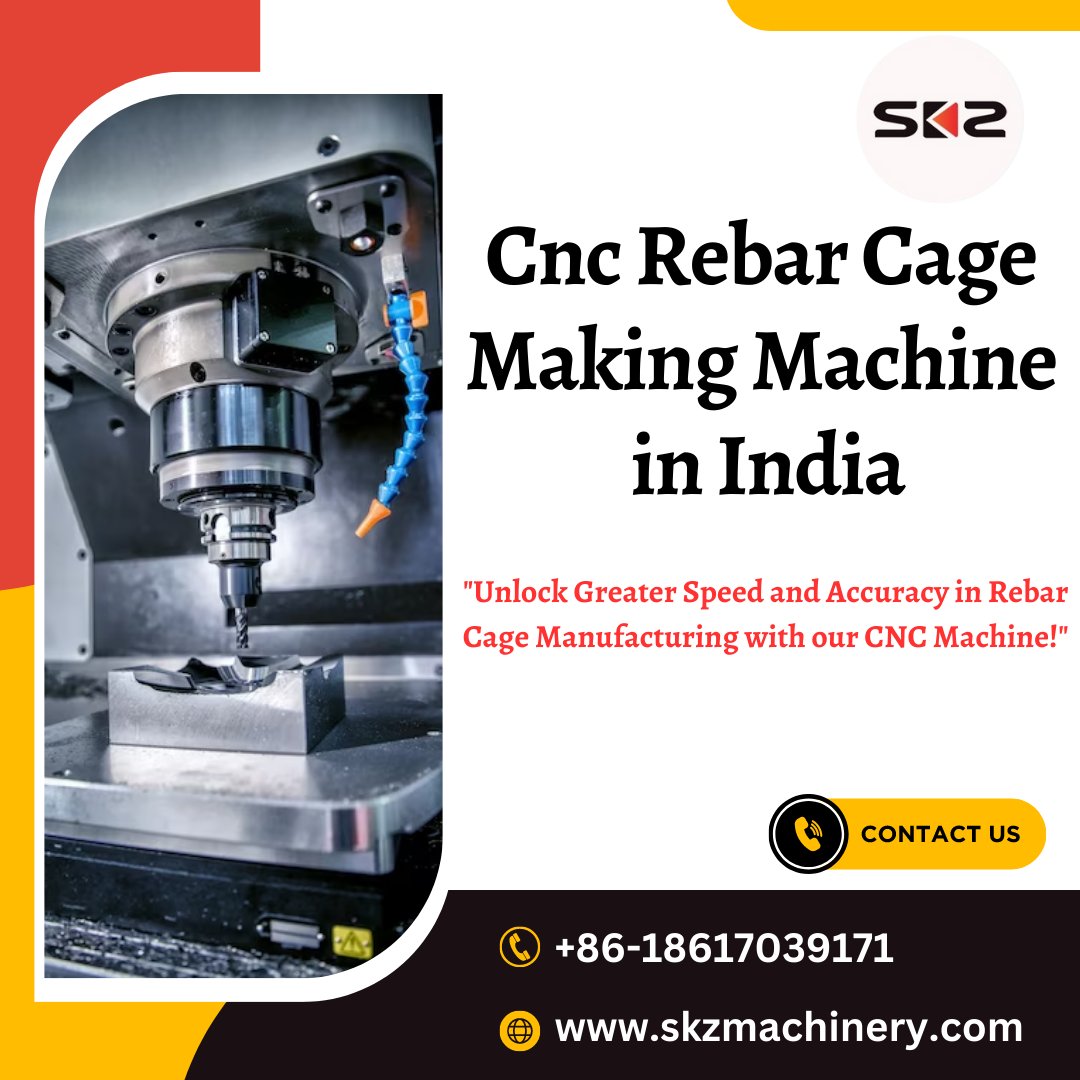 skzmachinery's tweet image. Are you ready to elevate your construction project? 🚀
SKZ Machinery&apos;s cutting-edge CNC Rebar Cage Making Machine, now available ! ✨

📱 +86-18617039171
🌐 skzmachinery.com

#skzmachinery #bangalore #stirrupmakingmachine #machinery #constructioninnovation #Construction