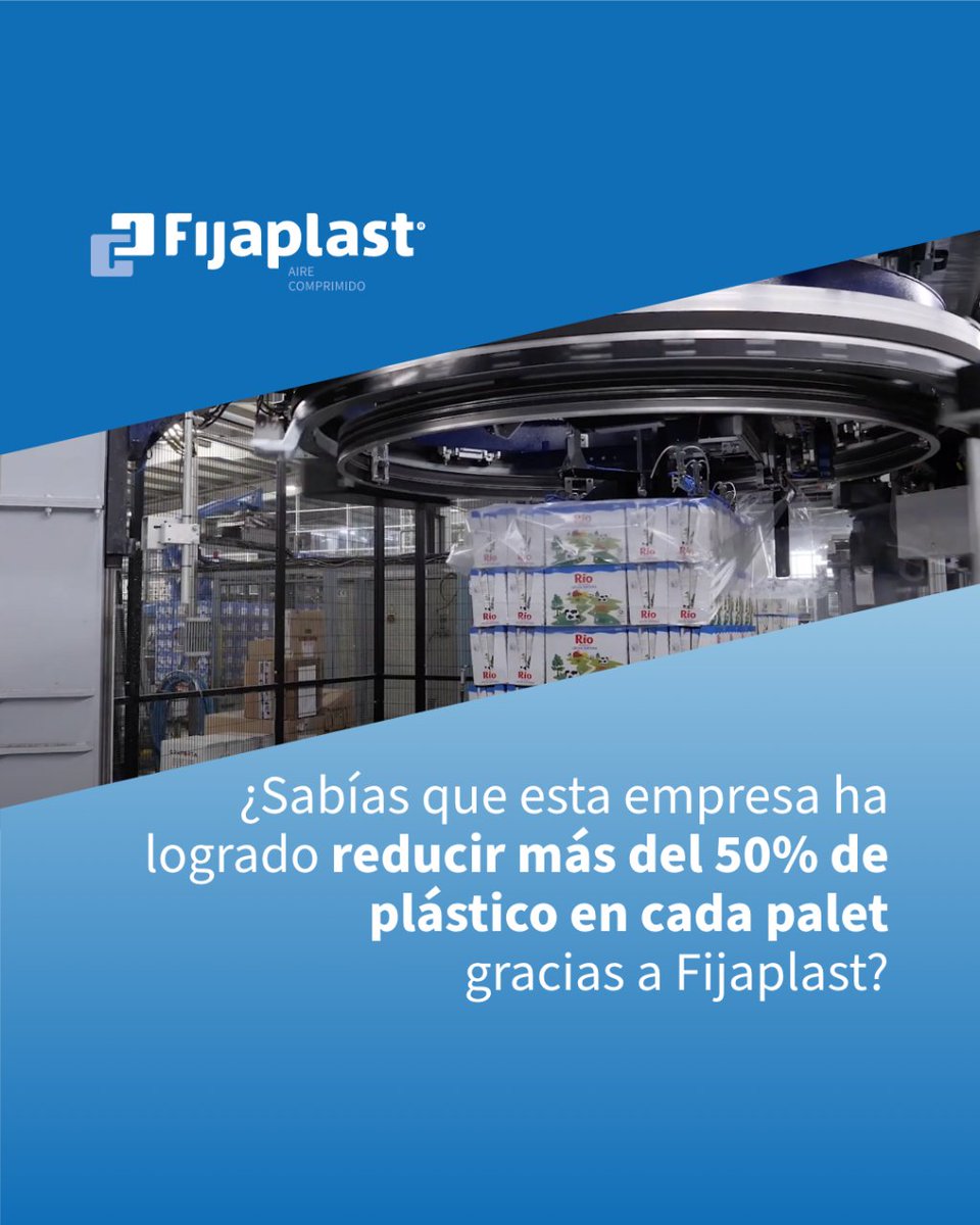 Fijaplast's tweet photo. La máquina Robopac Génesis Thunder de Fijaplast está permitiendo a Grupo Lence envolver alrededor de 220 palés/hora.
Conoce este y otros casos de éxito en nuestro canal de Youtube.
https://t.co/xeQopGZsvo
#clientesfelices #fijaplast #embalaje #grupolence #lecherio #robopac https://t.co/maaP2GWOQW
