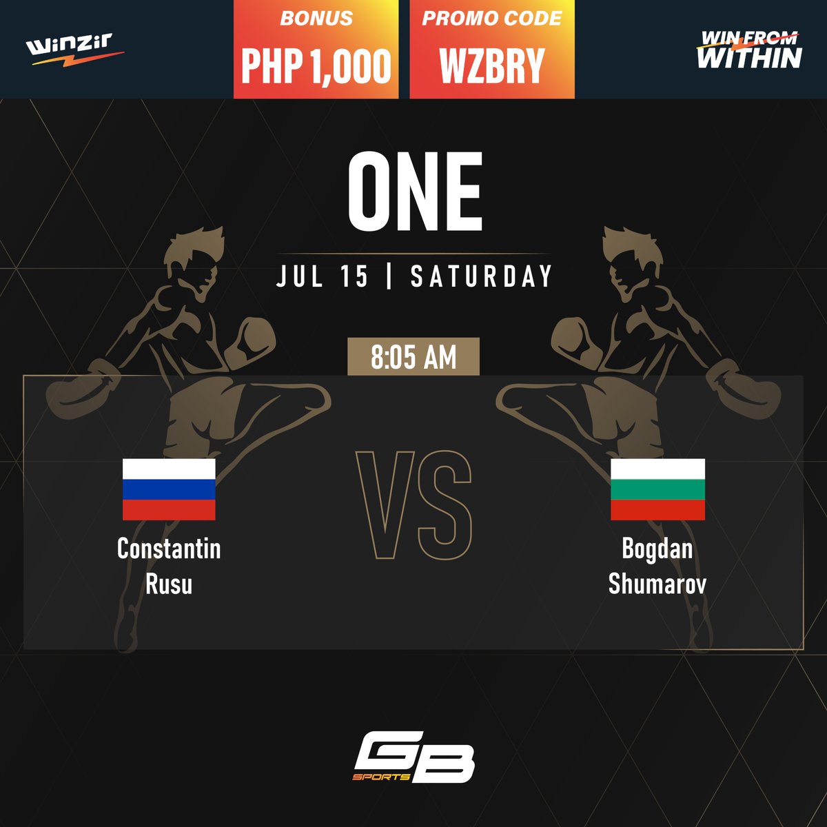 ONE Fight Night: Rusu vs. Shumarov. Who will emerge as the champion?

Register using promo code WZBRY or referral link : https://t.co/GDNPWVSwhz

#winzir #sportsbook #onechampionship #mma #ufc #WinFromWithin #keepitfun #gameresponsibly #responsiblegaming https://t.co/Q8UKTCp5Xd