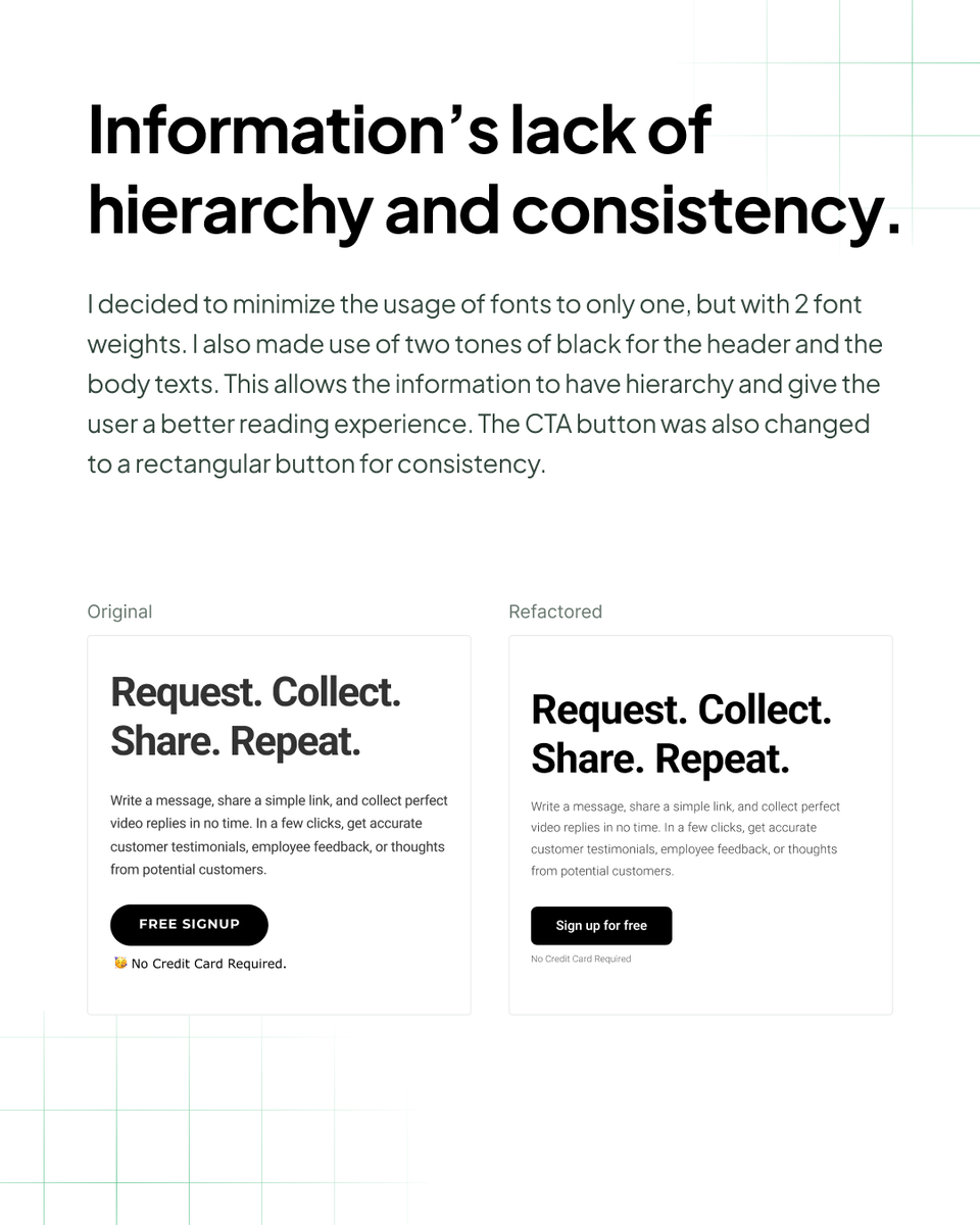 nekticdesign's tweet photo. We recently conducted a #UIrefactoring for @Vidmonials_ . Let us know what you think. #designservices #nektic #uiux https://t.co/2vXmT8EeA0