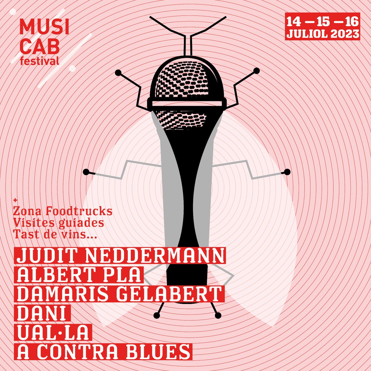 ajcabrils's tweet photo. Bon dia #Cabrils!  El @MUSICABfestival és a tocar!

🎟️ Aconseguiu la vostra entrada a  https://t.co/s45dTBIhB0

#MUSICABfestival #MUSICAB https://t.co/dy5nRAAoYI