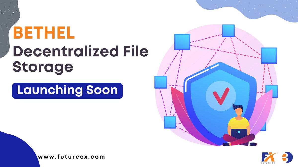 BethelPlatform's tweet photo. Big news! 🎉 BETHEL's Decentralized File Storage is launching soon! Experience secure, scalable, and transparent file storage powered by blockchain. Stay tuned for a revolution in data management. #Bethel #DecentralizedStorage #Blockchain #Web3 https://t.co/lbHNeXWR0j