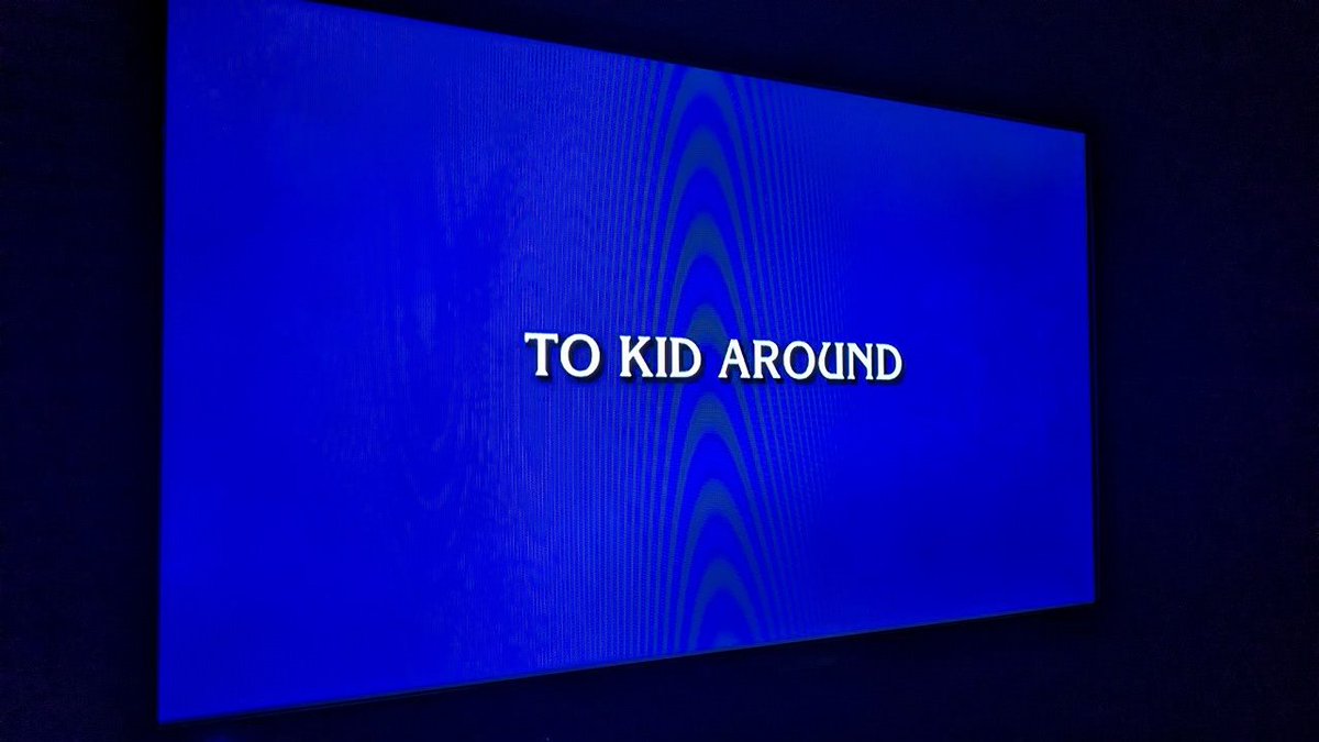 Jeopardy category is "first name verbs." I look at my husband and ask, "I wonder if you're going to be one of these." 
😀